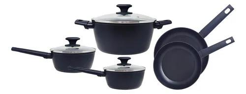 Bateria de cocina negra