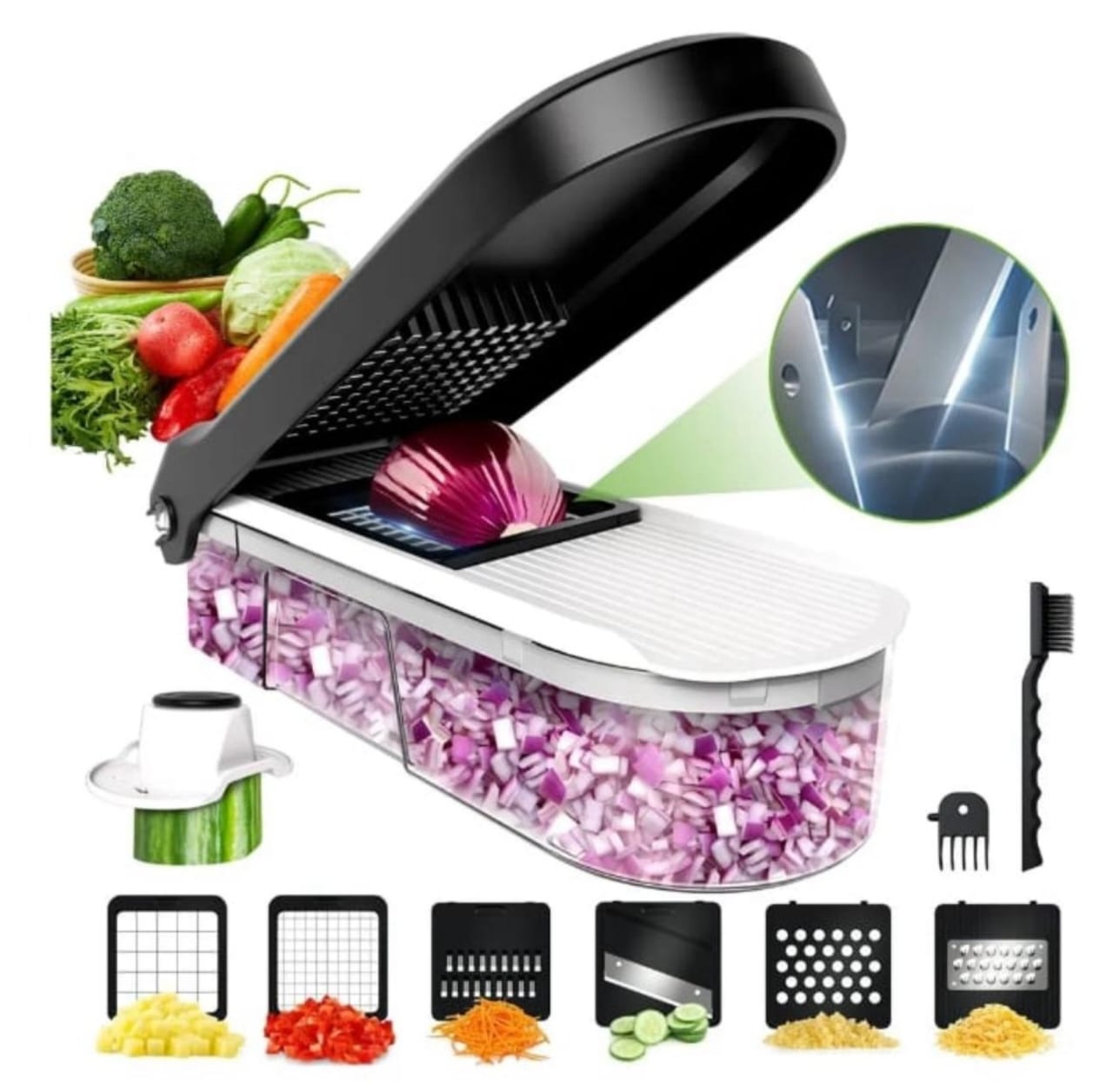 Cortador de verduras multifuncional